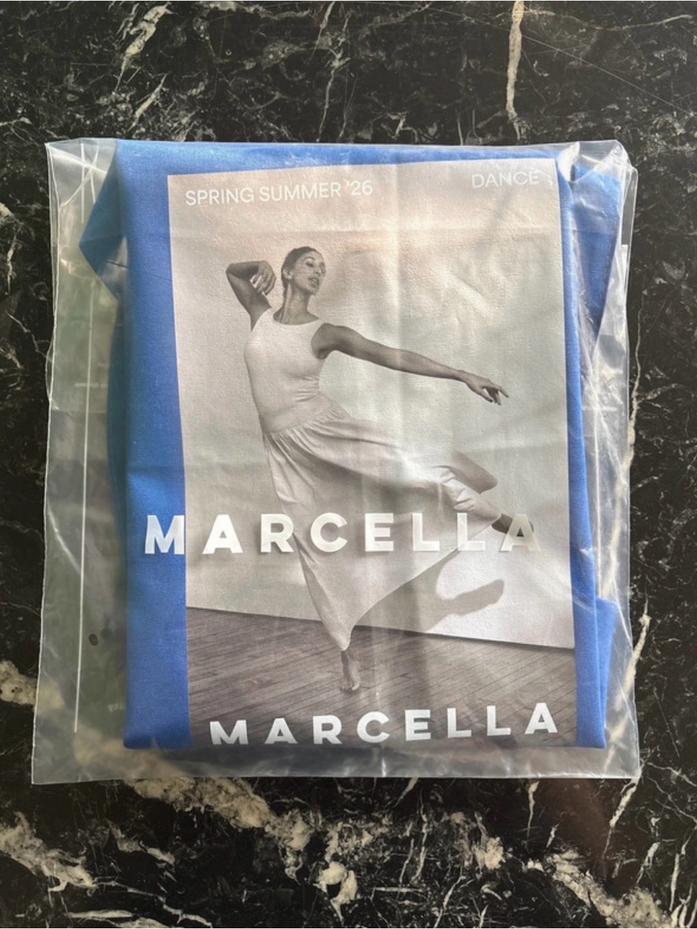 NWOT Marcella NYC Spring Summer 2026 DANCE Tote Bag Blue